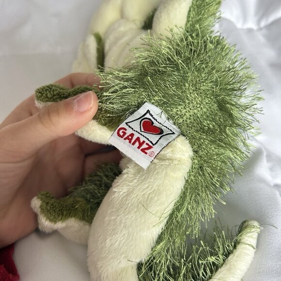 Ganz Webkinz Gecko Plush Green HM186 Lizard Stuffed Animal - NO CODE Y2K Retro - Picture 8 of 8